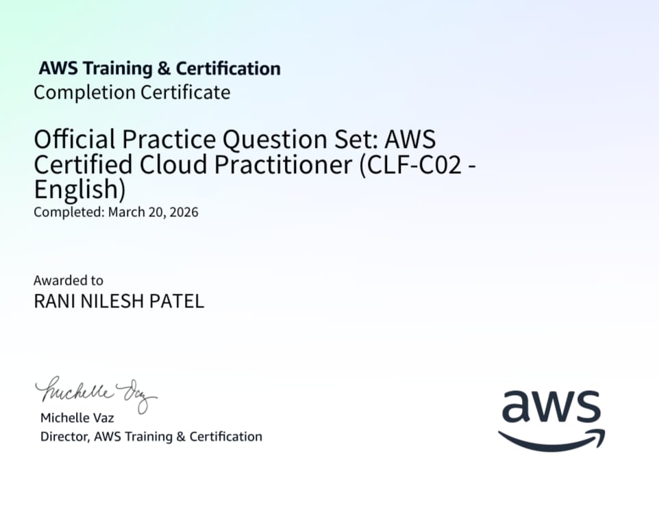 Certificate 3
